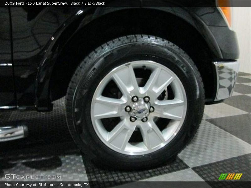 Black / Black/Black 2009 Ford F150 Lariat SuperCrew
