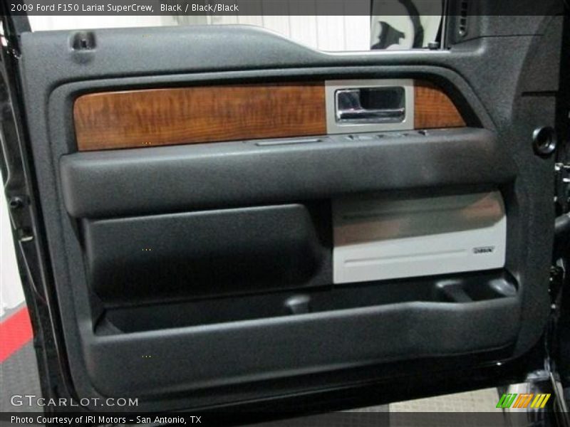 Black / Black/Black 2009 Ford F150 Lariat SuperCrew