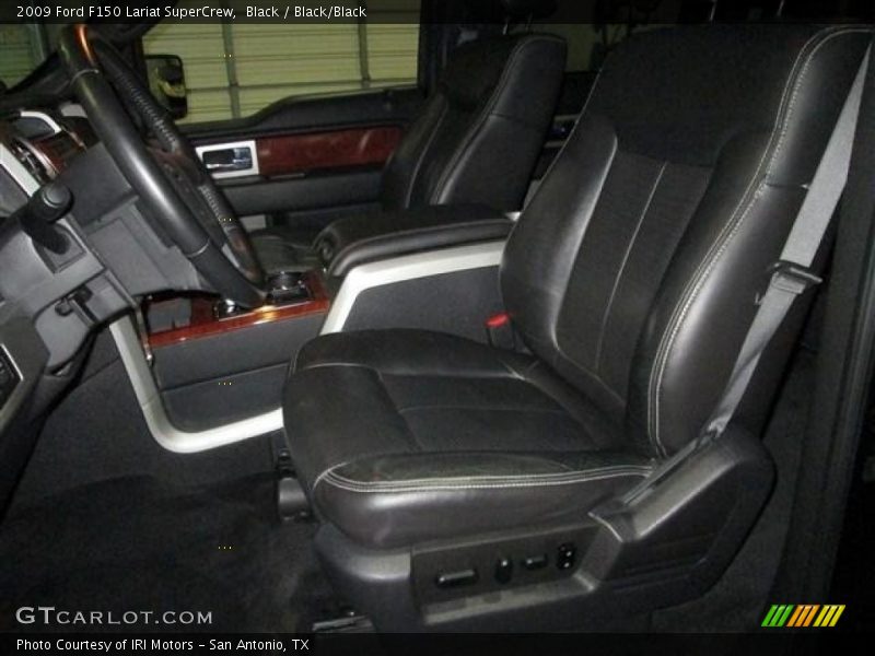 Black / Black/Black 2009 Ford F150 Lariat SuperCrew