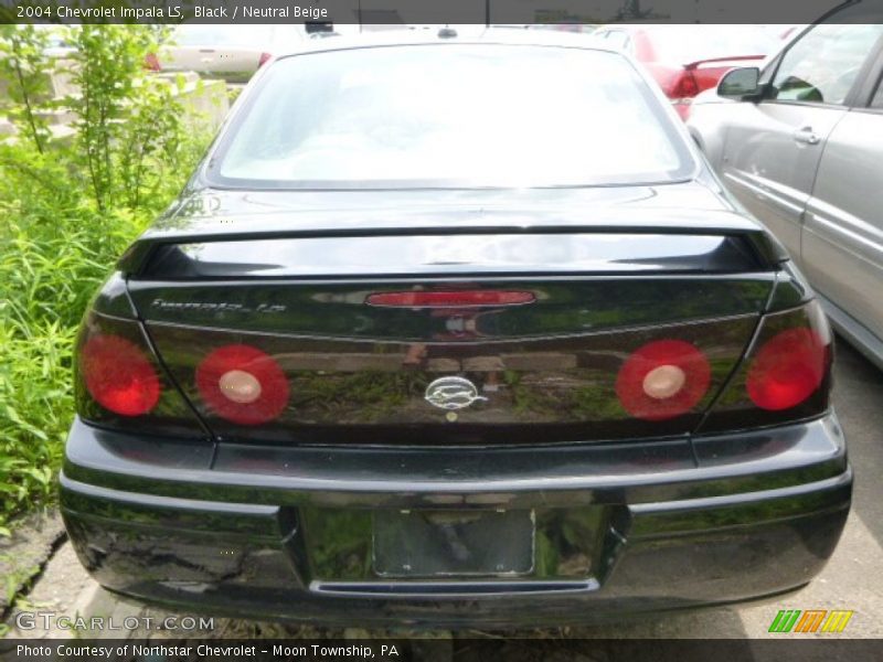 Black / Neutral Beige 2004 Chevrolet Impala LS