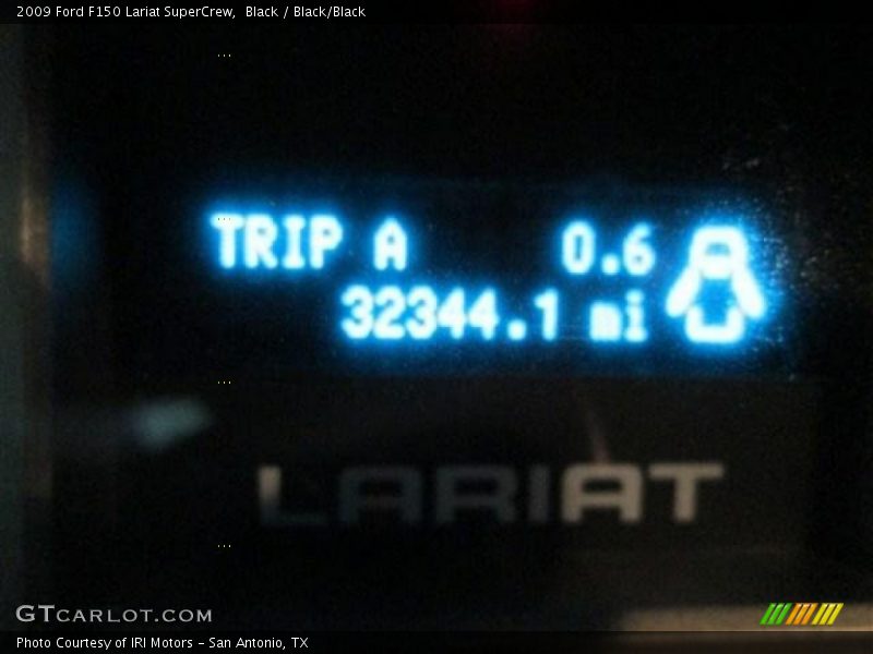Black / Black/Black 2009 Ford F150 Lariat SuperCrew