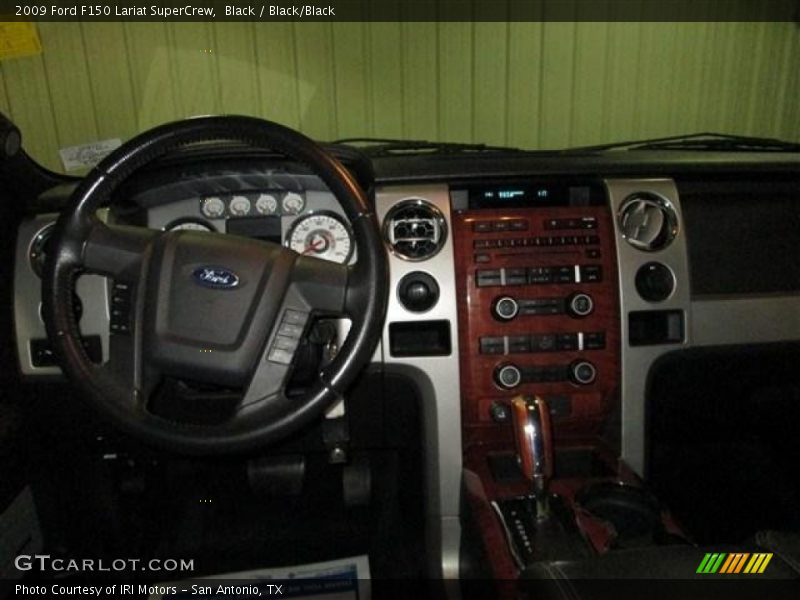 Black / Black/Black 2009 Ford F150 Lariat SuperCrew