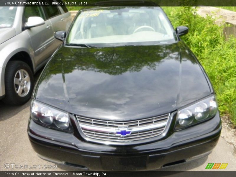 Black / Neutral Beige 2004 Chevrolet Impala LS