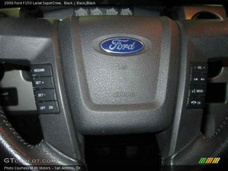 Black / Black/Black 2009 Ford F150 Lariat SuperCrew