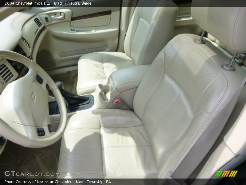 Black / Neutral Beige 2004 Chevrolet Impala LS