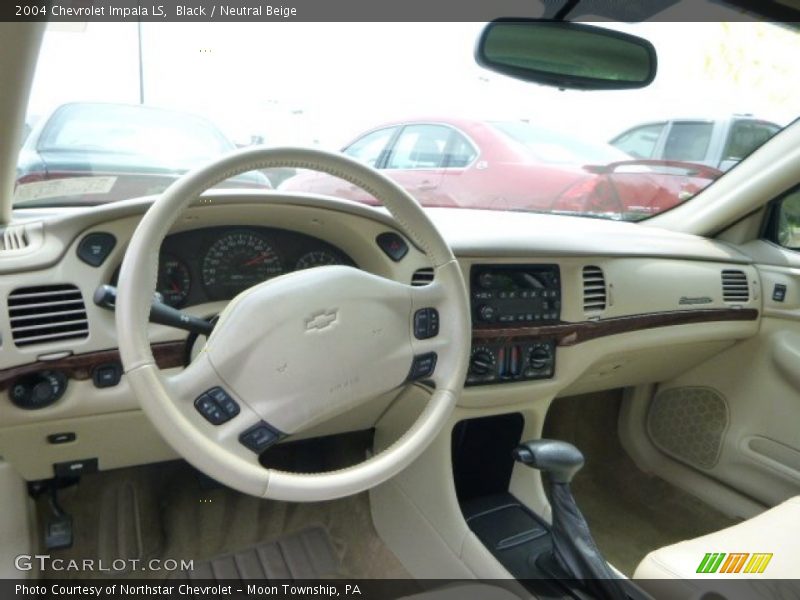 Black / Neutral Beige 2004 Chevrolet Impala LS