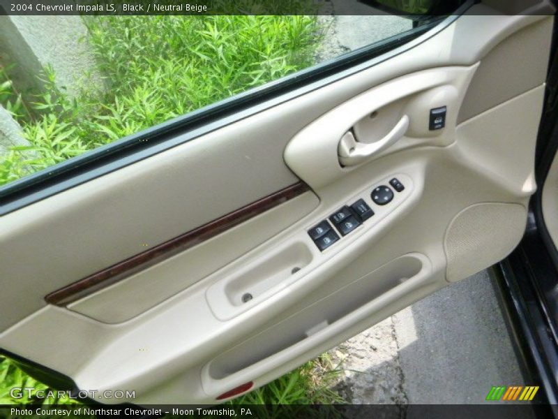 Black / Neutral Beige 2004 Chevrolet Impala LS