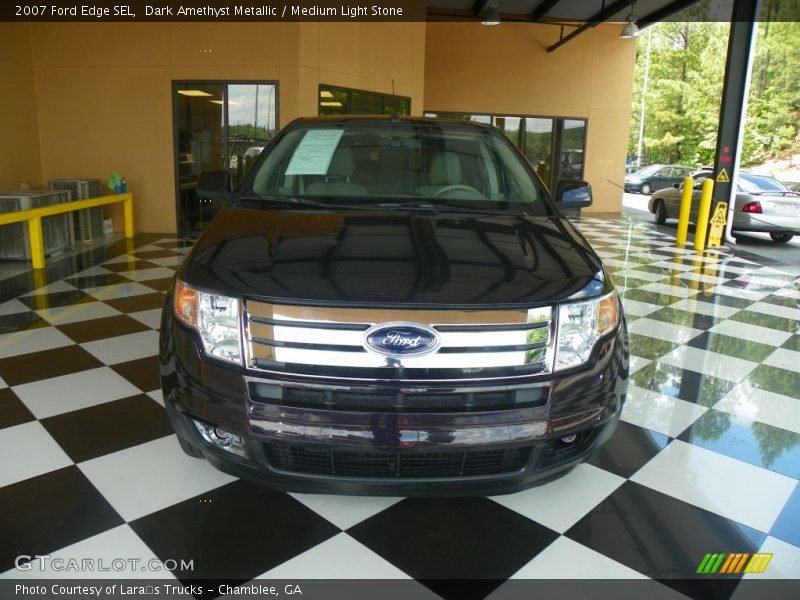 Dark Amethyst Metallic / Medium Light Stone 2007 Ford Edge SEL