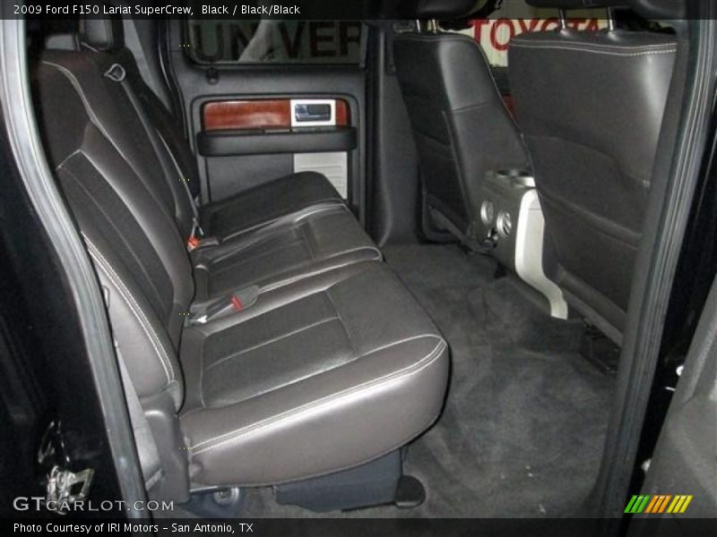 Black / Black/Black 2009 Ford F150 Lariat SuperCrew