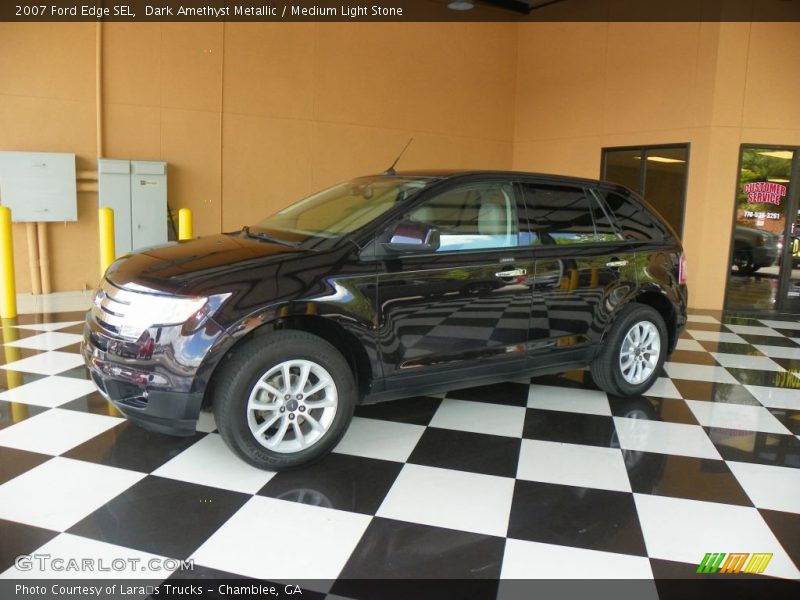 Dark Amethyst Metallic / Medium Light Stone 2007 Ford Edge SEL