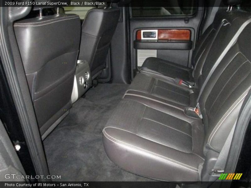 Black / Black/Black 2009 Ford F150 Lariat SuperCrew