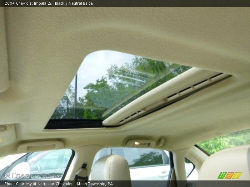 Black / Neutral Beige 2004 Chevrolet Impala LS