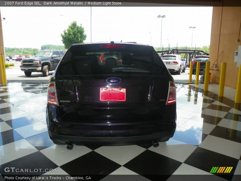Dark Amethyst Metallic / Medium Light Stone 2007 Ford Edge SEL
