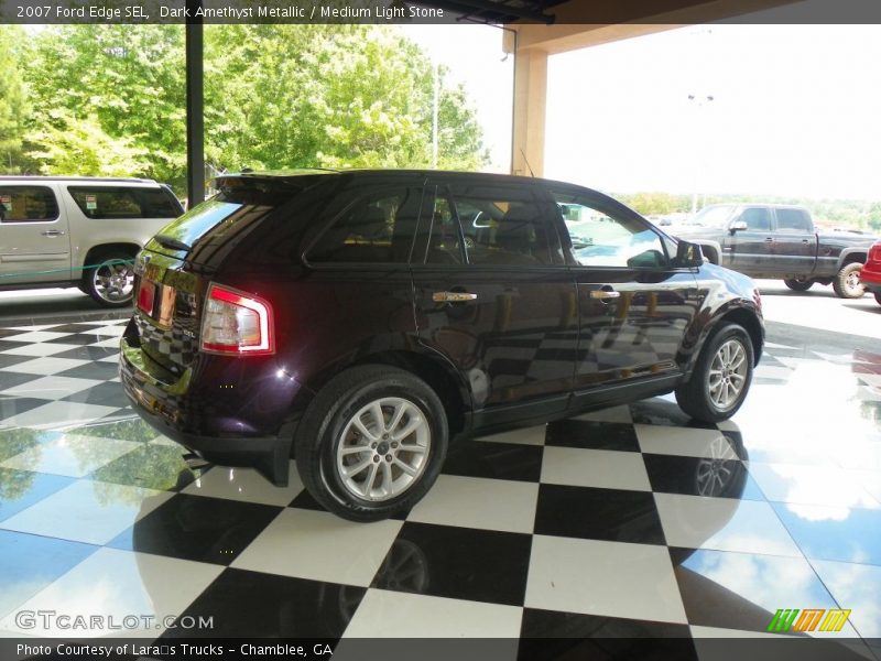 Dark Amethyst Metallic / Medium Light Stone 2007 Ford Edge SEL