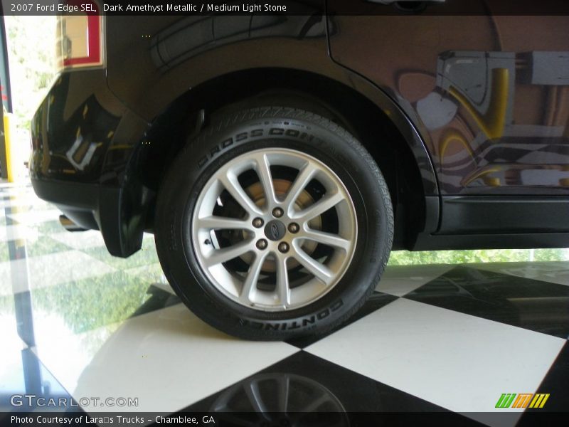 Dark Amethyst Metallic / Medium Light Stone 2007 Ford Edge SEL