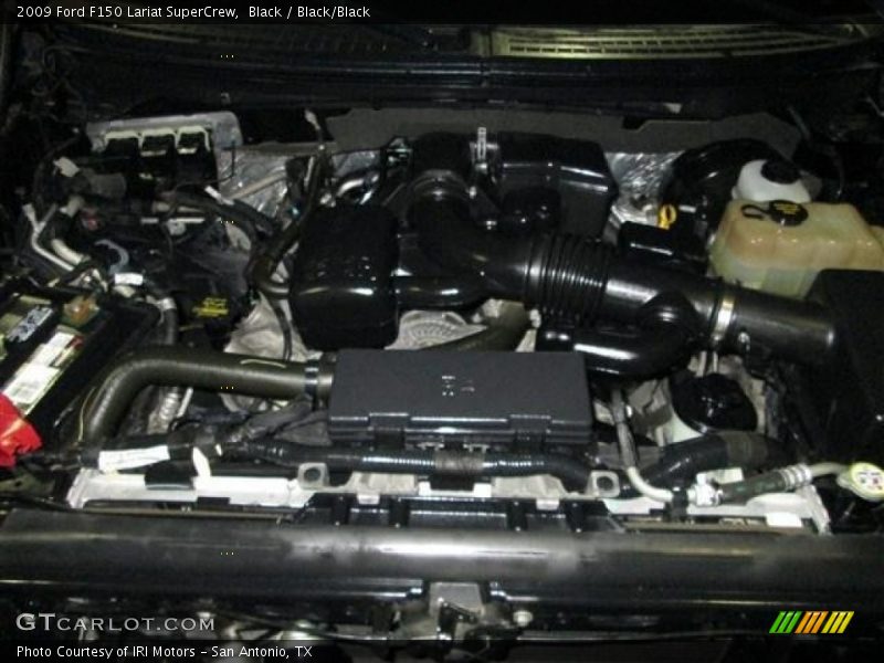 Black / Black/Black 2009 Ford F150 Lariat SuperCrew
