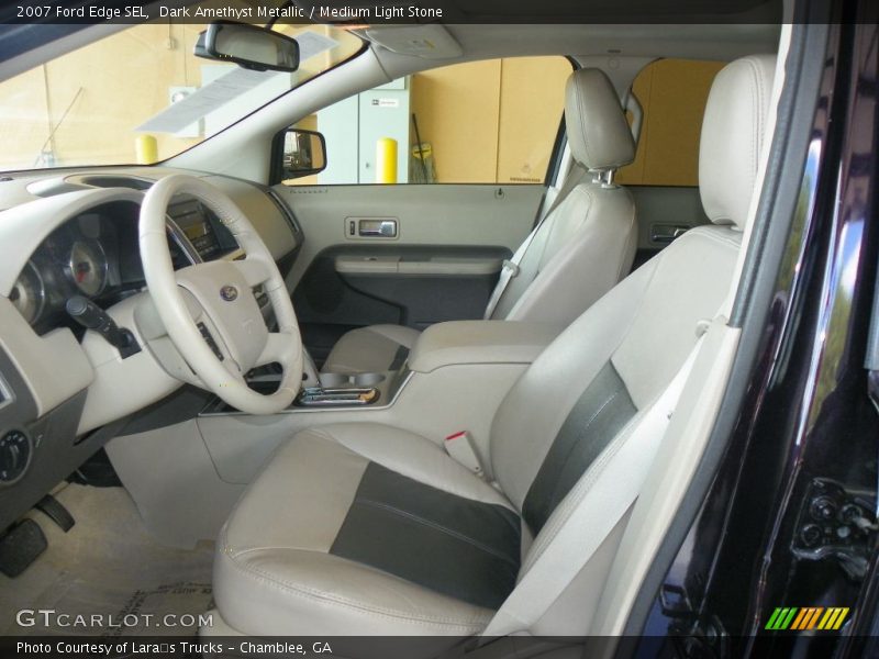 Dark Amethyst Metallic / Medium Light Stone 2007 Ford Edge SEL