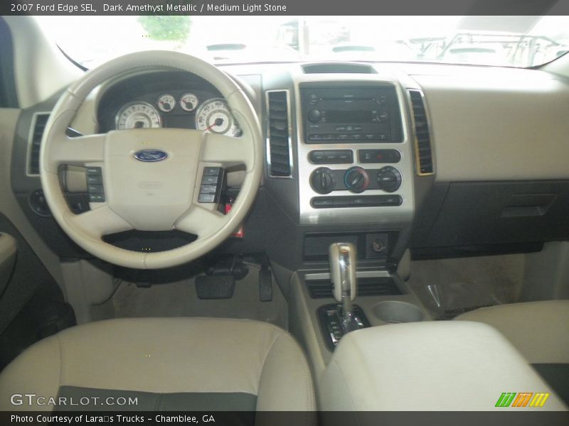 Dark Amethyst Metallic / Medium Light Stone 2007 Ford Edge SEL