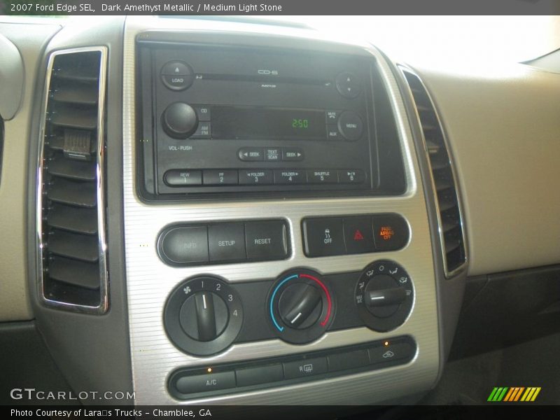 Dark Amethyst Metallic / Medium Light Stone 2007 Ford Edge SEL