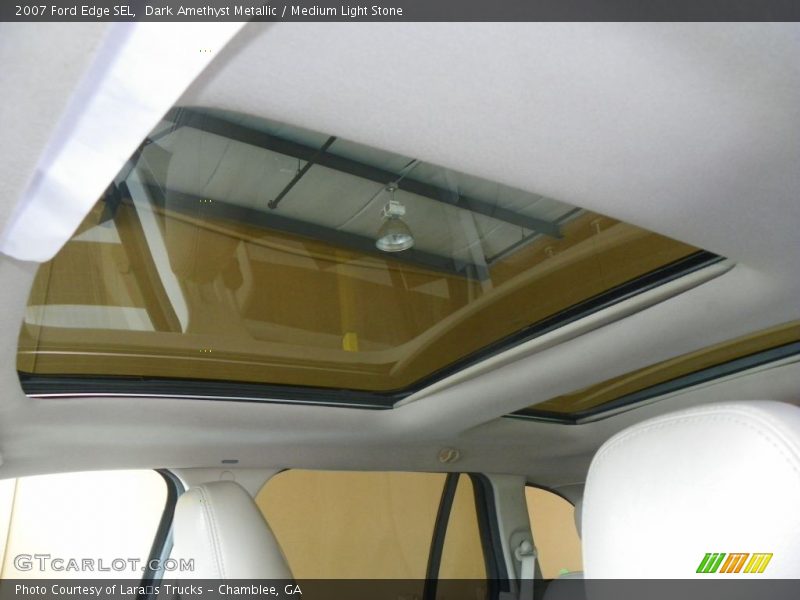 Dark Amethyst Metallic / Medium Light Stone 2007 Ford Edge SEL