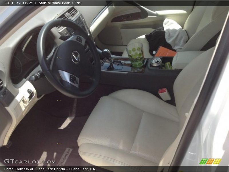 Starfire White Pearl / Ecru 2011 Lexus IS 250