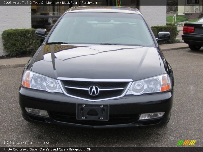 Nighthawk Black Pearl / Parchment 2003 Acura TL 3.2 Type S