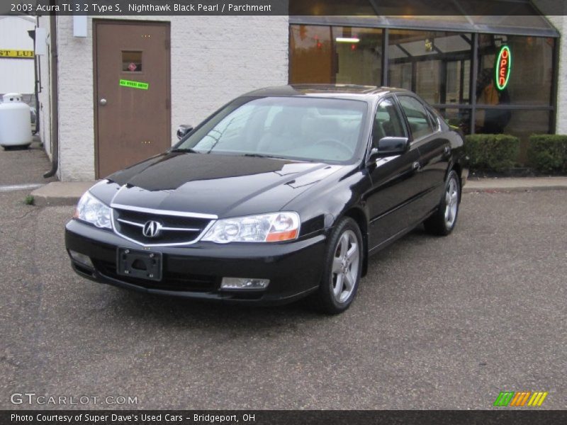 Nighthawk Black Pearl / Parchment 2003 Acura TL 3.2 Type S