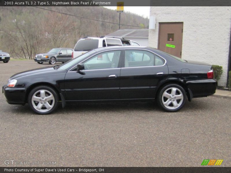 Nighthawk Black Pearl / Parchment 2003 Acura TL 3.2 Type S