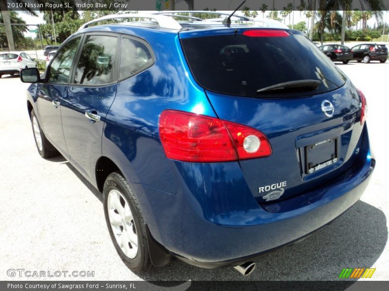 Indigo Blue / Gray 2010 Nissan Rogue SL