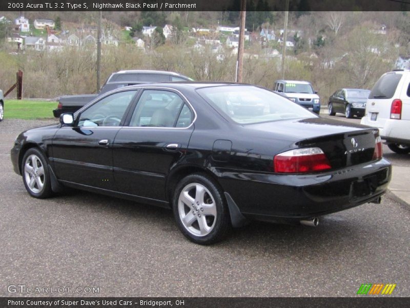Nighthawk Black Pearl / Parchment 2003 Acura TL 3.2 Type S