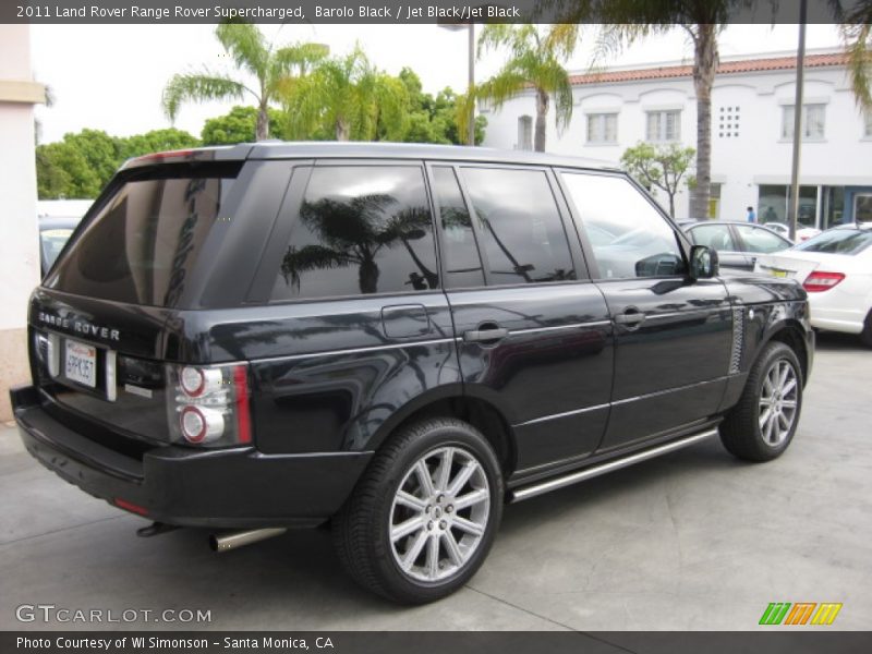 Barolo Black / Jet Black/Jet Black 2011 Land Rover Range Rover Supercharged