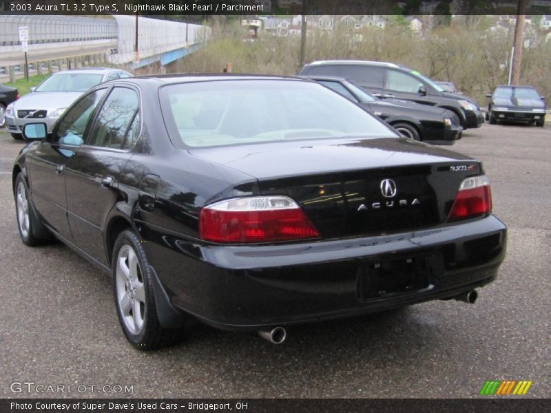 Nighthawk Black Pearl / Parchment 2003 Acura TL 3.2 Type S
