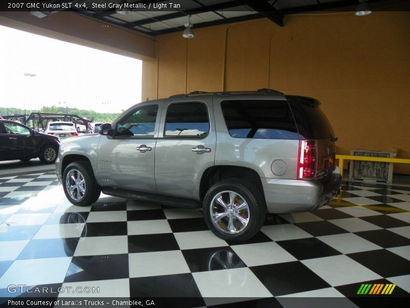 Steel Gray Metallic / Light Tan 2007 GMC Yukon SLT 4x4