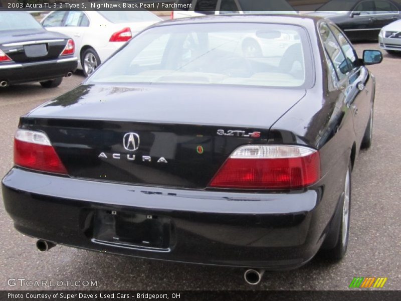 Nighthawk Black Pearl / Parchment 2003 Acura TL 3.2 Type S