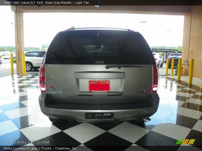 Steel Gray Metallic / Light Tan 2007 GMC Yukon SLT 4x4