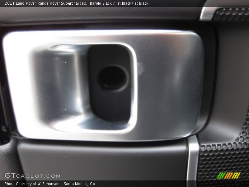 Barolo Black / Jet Black/Jet Black 2011 Land Rover Range Rover Supercharged