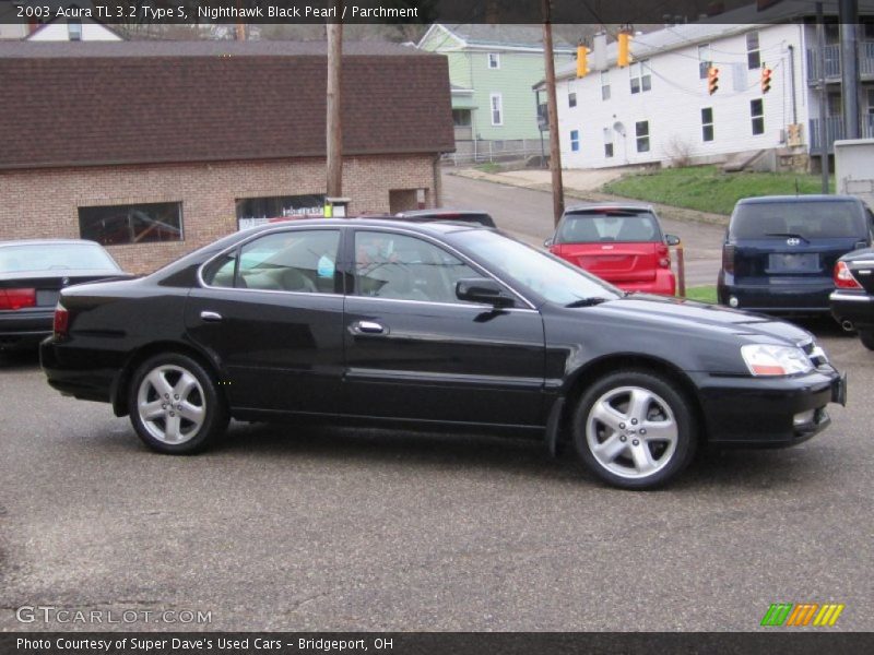 Nighthawk Black Pearl / Parchment 2003 Acura TL 3.2 Type S