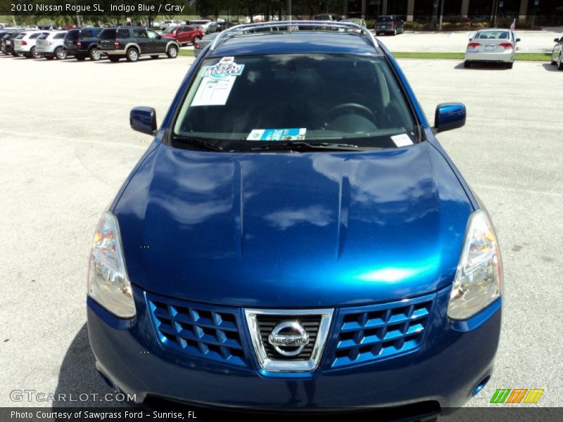 Indigo Blue / Gray 2010 Nissan Rogue SL