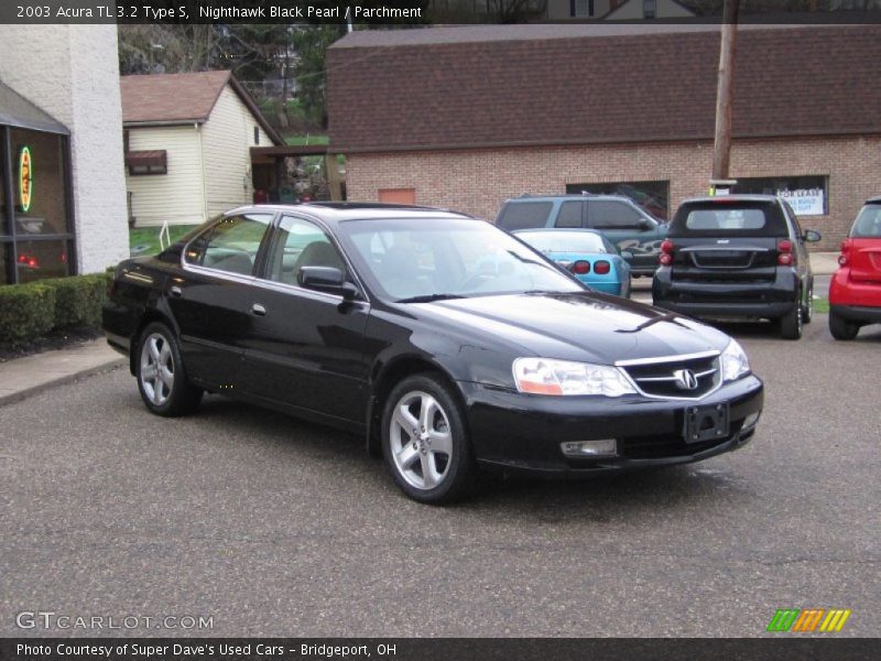 Nighthawk Black Pearl / Parchment 2003 Acura TL 3.2 Type S