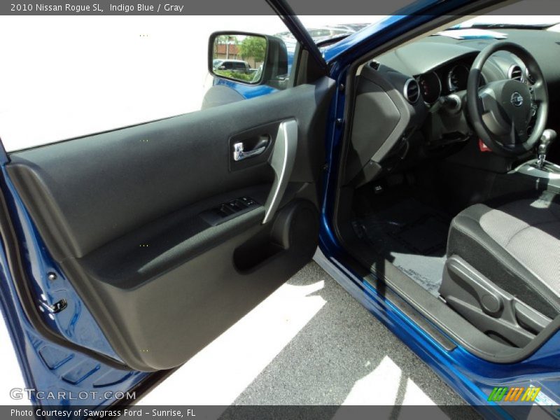 Indigo Blue / Gray 2010 Nissan Rogue SL