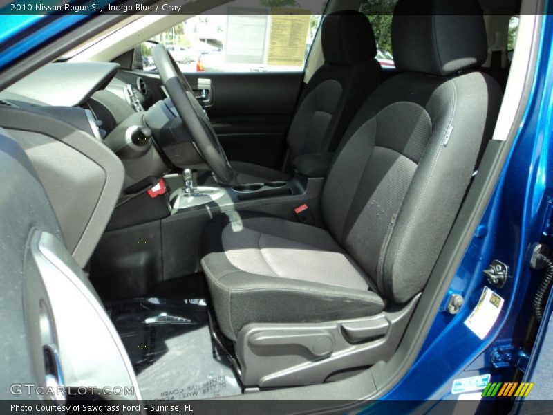 Indigo Blue / Gray 2010 Nissan Rogue SL