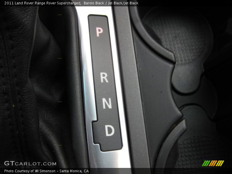 Barolo Black / Jet Black/Jet Black 2011 Land Rover Range Rover Supercharged