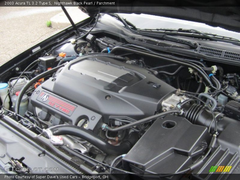 Nighthawk Black Pearl / Parchment 2003 Acura TL 3.2 Type S
