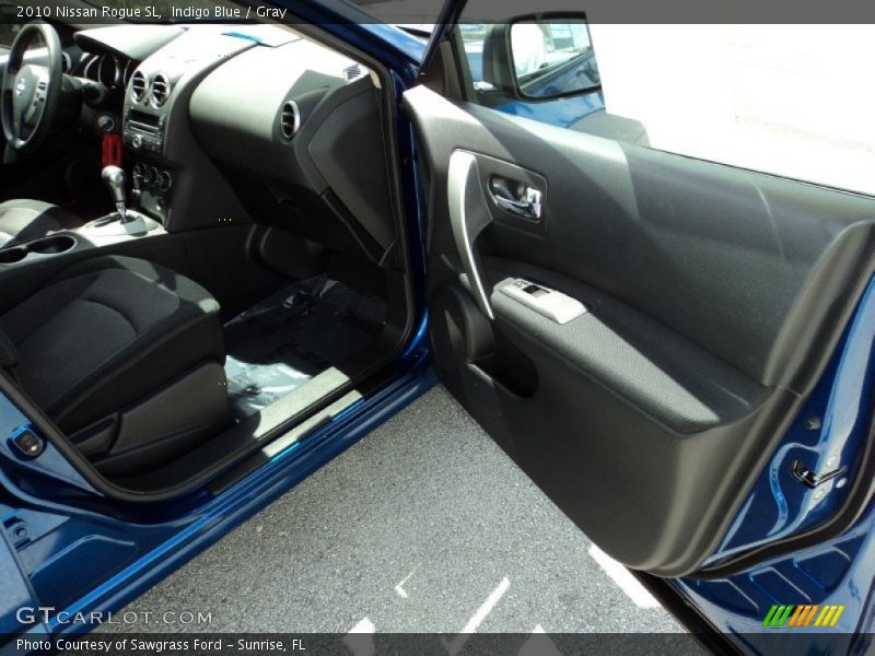 Indigo Blue / Gray 2010 Nissan Rogue SL