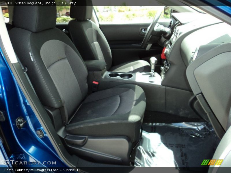 Indigo Blue / Gray 2010 Nissan Rogue SL