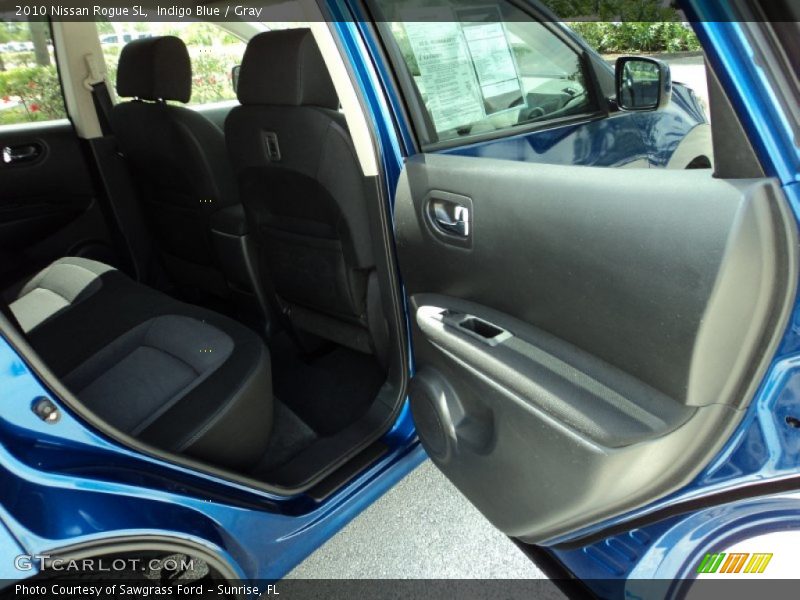 Indigo Blue / Gray 2010 Nissan Rogue SL
