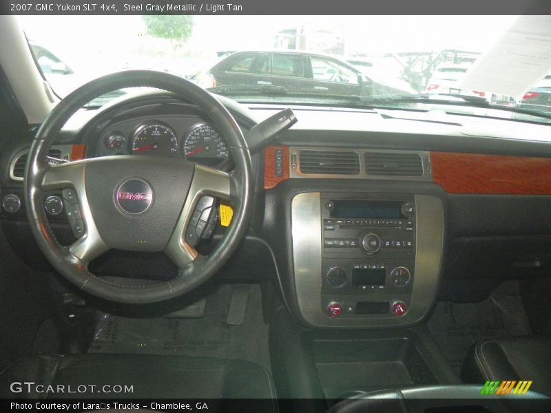 Steel Gray Metallic / Light Tan 2007 GMC Yukon SLT 4x4