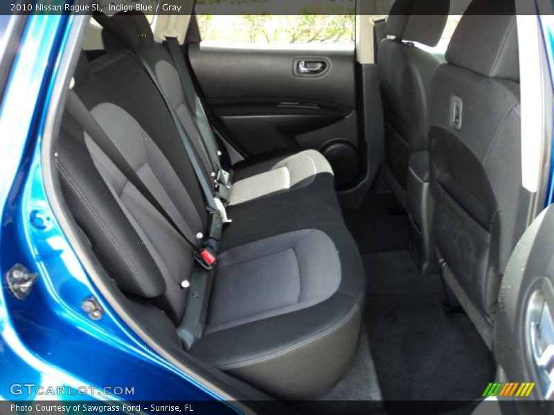 Indigo Blue / Gray 2010 Nissan Rogue SL
