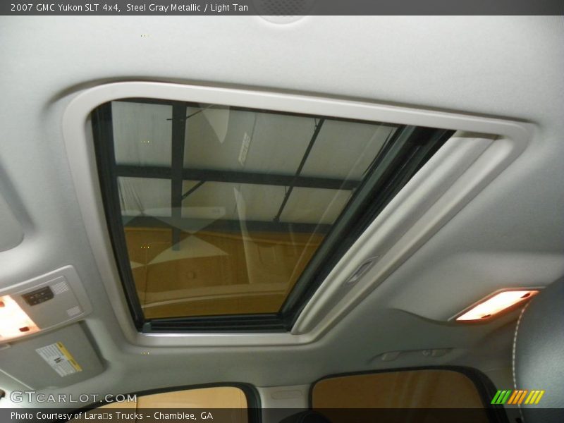 Steel Gray Metallic / Light Tan 2007 GMC Yukon SLT 4x4