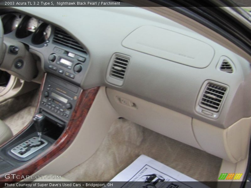 Nighthawk Black Pearl / Parchment 2003 Acura TL 3.2 Type S